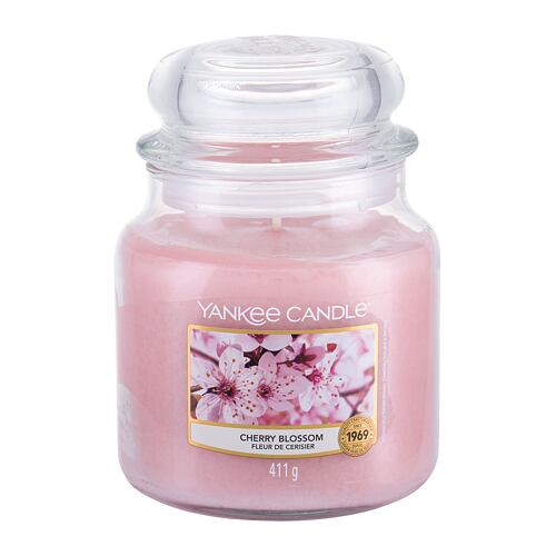 Vonná svíčka Yankee Candle Cherry Blossom 411 g poškozený obal