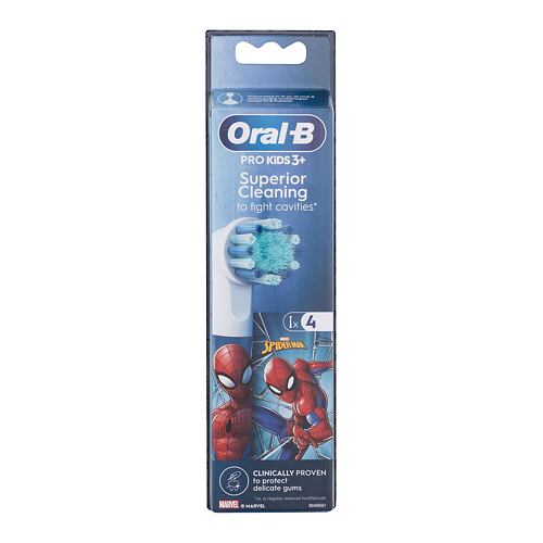 Náhradní hlavice Oral-B Kids Brush Heads Spider-Man 4 ks