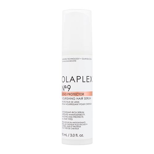 Sérum na vlasy Olaplex Bond Protector Nº.9 Nourishing Hair Serum 90 ml poškozená krabička