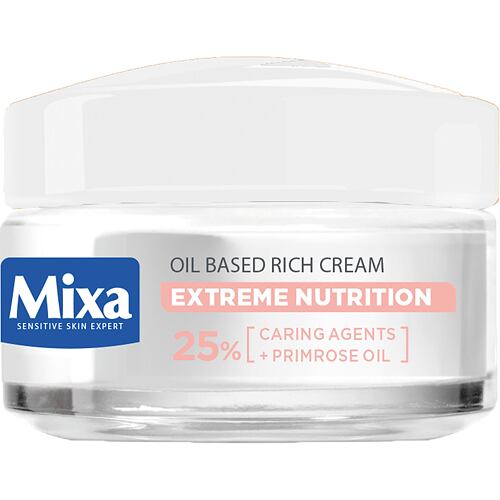 Denní pleťový krém Mixa Extreme Nutrition Oil-based Rich Cream 50 ml