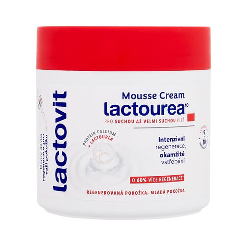 Tělový krém Lactovit LactoUrea Regenerating Mousse Cream 400 ml poškozený obal