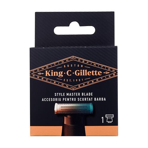 Náhradní břit Gillette King C. Style Master Blade 1 ks