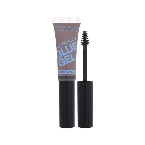 Řasenka na obočí Gabriella Salvete Denim Story Brow Style Eyebrow Glue Gel 6 ml Dark Brown