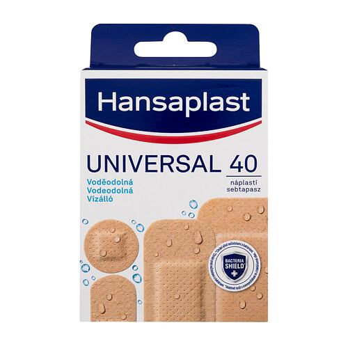 Náplast Hansaplast Universal Waterproof Plaster 40 ks poškozená krabička