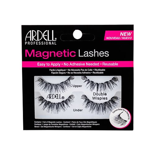 Umělé řasy Ardell Magnetic Double Wispies 1 ks Black poškozená krabička