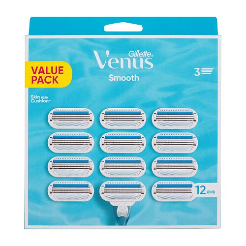 Náhradní břit Gillette Venus Smooth 12 ks poškozená krabička
