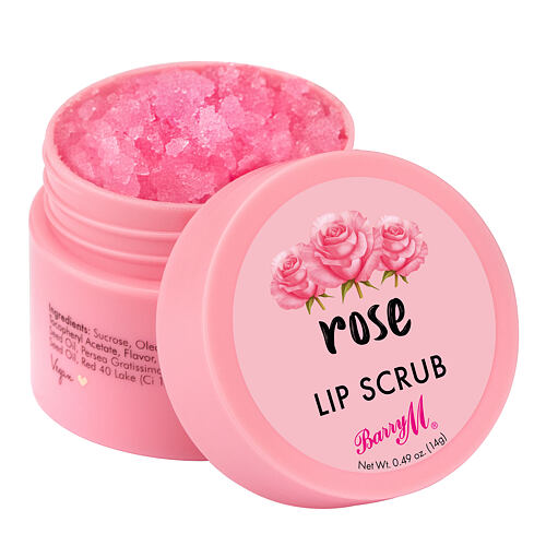 Peeling Barry M Lip Scrub Rose 14 g