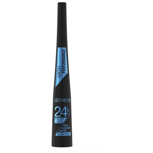 Oční linka Catrice 24H Brush Liner Waterproof 3 ml 010 Ultra Black Waterproof