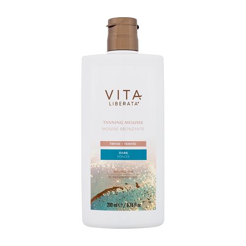 Samoopalovací přípravek Vita Liberata Tanning Mousse Tinted 200 ml Dark poškozená krabička