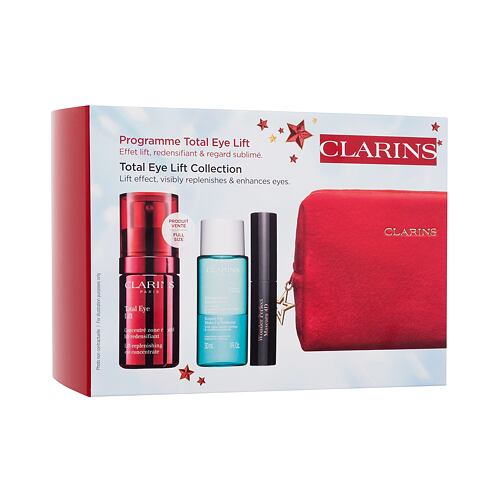 Oční krém Clarins Total Eye Lift Collection 15 ml poškozená krabička Kazeta