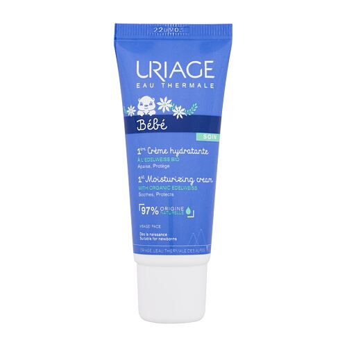 Denní pleťový krém Uriage Bébé 1st Moisturizing Cream 40 ml poškozená krabička
