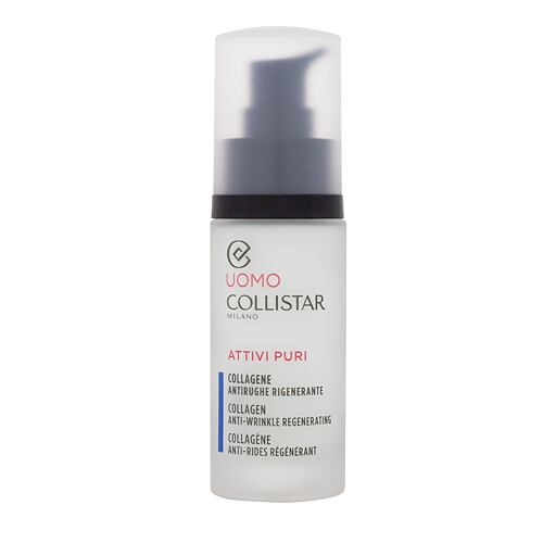 Pleťové sérum Collistar Uomo Attivi Puri Collagen Anti-Wrinkle Regenerating 30 ml poškozená krabička