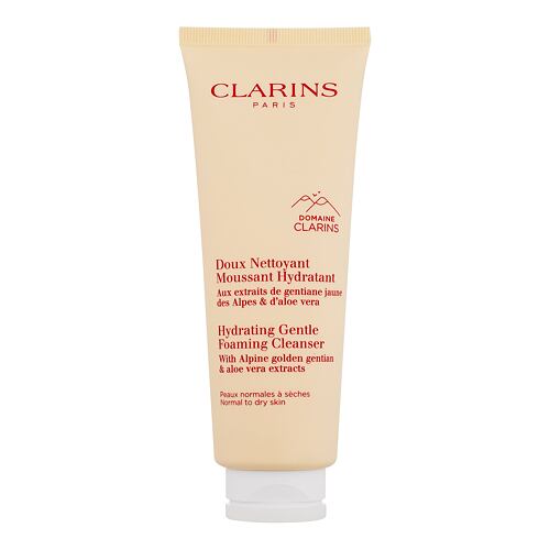 Čisticí krém Clarins Hydrating Gentle Foaming Cleanser 125 ml