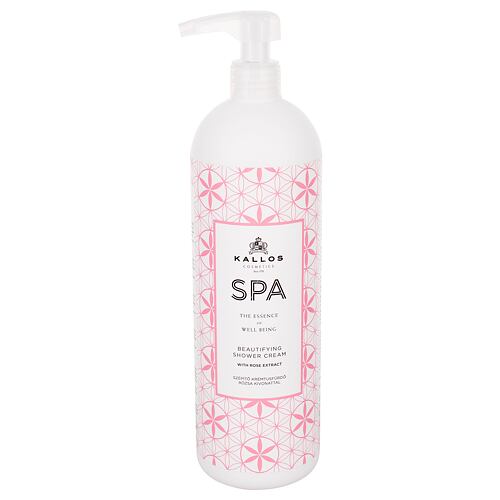 Sprchový krém Kallos Cosmetics SPA Beautifying Shower Cream 1000 ml poškozený flakon