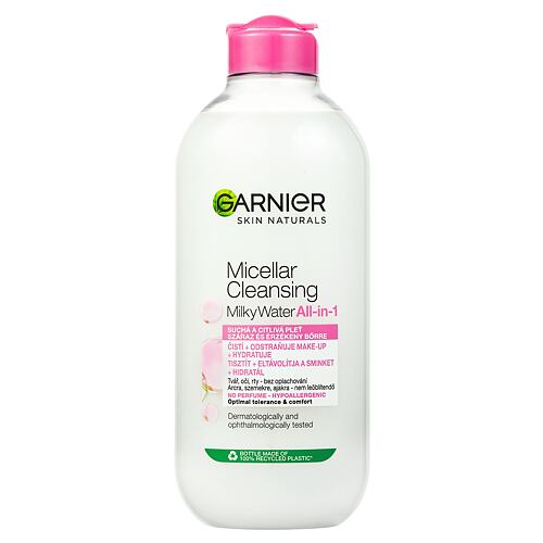 Micelární voda Garnier Skin Naturals Micellar Water + Moisturizing Milk 400 ml