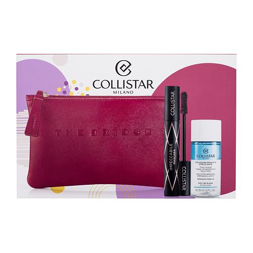 Řasenka Collistar Impeccabile 14 ml Ultra Black poškozená krabička Kazeta