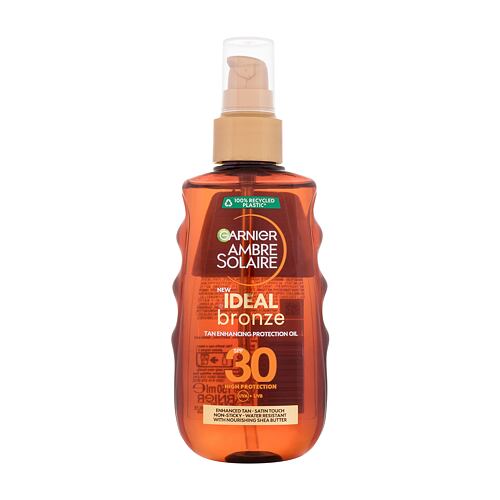 Opalovací přípravek na tělo Garnier Ambre Solaire Ideal Bronze SPF30 150 ml poškozený flakon