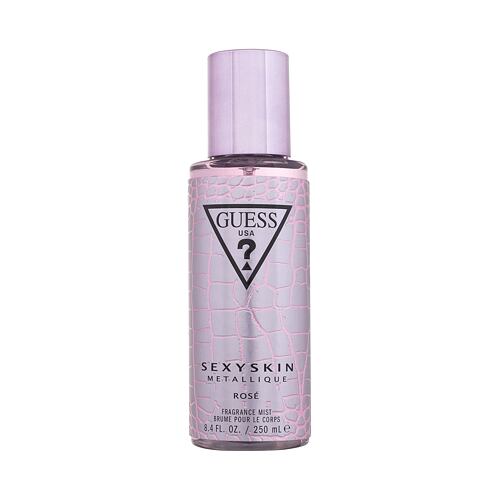 Tělový sprej GUESS Sexy Skin Metallique Rosé 250 ml
