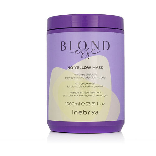 Maska na vlasy Inebrya BLONDesse No-Yellow Mask 1000 ml