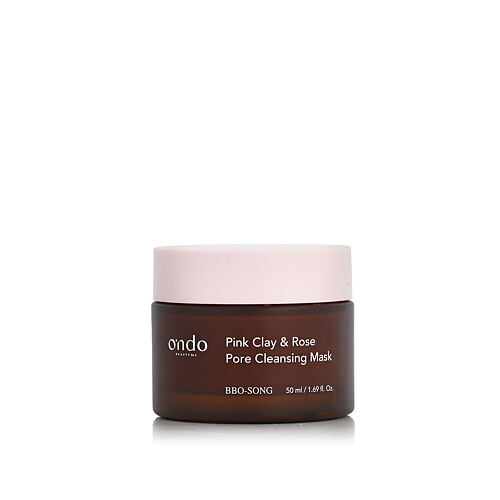 Pleťová maska Ondo Beauty 36.5 BBO-SONG Pink Clay & Rose Pore Cleansing Mask 50 ml