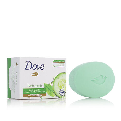 Tuhé mýdlo Dove Fresh Beauty Cream Bar Cucumber & Green Tea 100 g