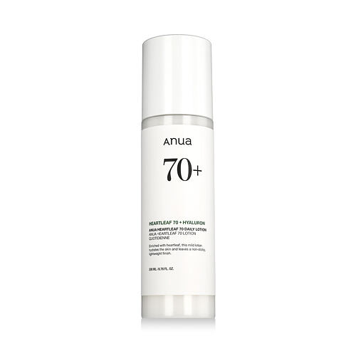 Denní pleťový krém Anua Heartleaf 70% Hyaluron Daily Lotion 200 ml