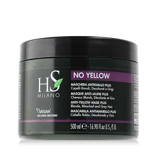 Maska na vlasy HS MILANO No Yellow Anti-Yellow Mask 500 ml