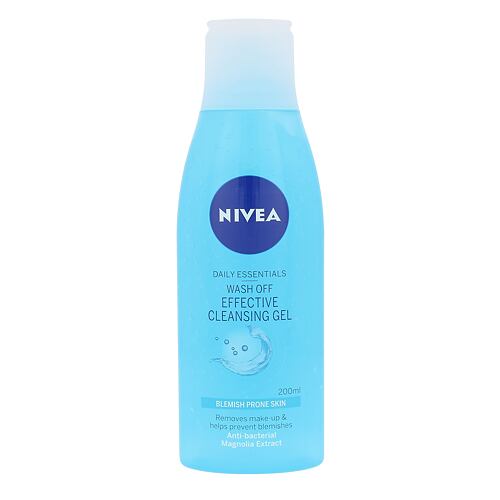 Čisticí gel Nivea Pure Effect Wash Off 200 ml