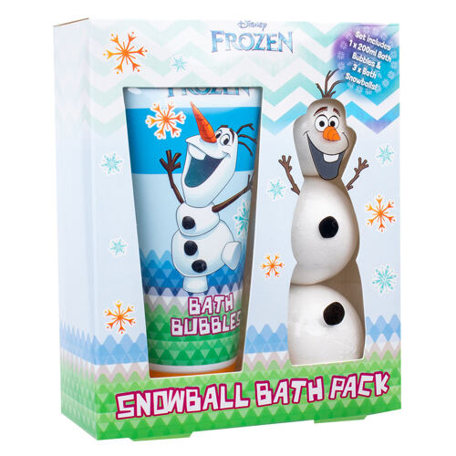 Pěna do koupele Disney Frozen Olaf Snowball 200 ml Kazeta