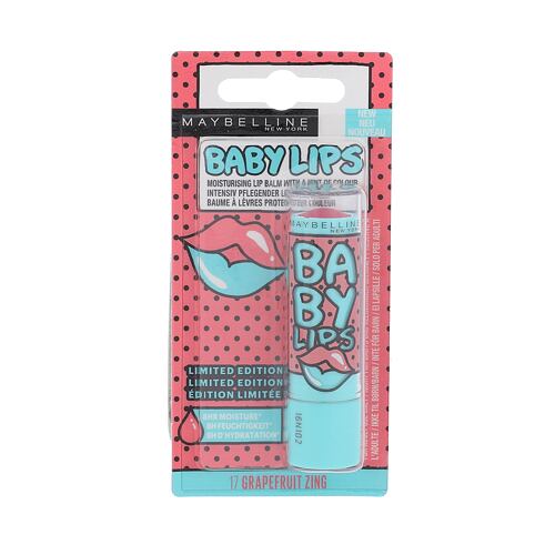 Balzám na rty Maybelline Baby Lips Pop Art 4,4 g 17 Grapefruit Zing