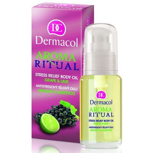 Masážní přípravek Dermacol Aroma Ritual Stress Relief Body Oil Grape & Lime 50 ml poškozená krabička
