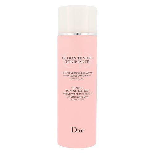 Čisticí voda Christian Dior Gentle Toning Lotion 200 ml