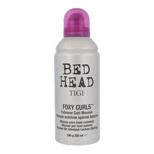 Tužidlo na vlasy Tigi Bed Head Foxy Curls Extreme Curl Mousse 250 ml poškozený flakon