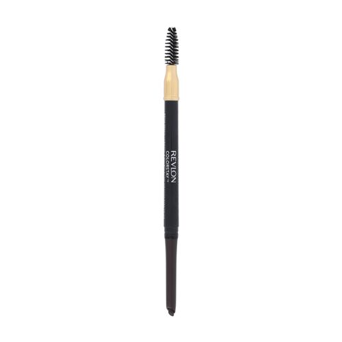 Tužka na obočí Revlon Colorstay Brow Pencil 0,35 g 220 Dark Brown