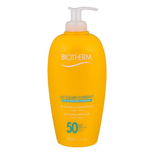 Opalovací přípravek na tělo Biotherm Lait Solaire Hydratant Anti-Drying SPF50 400 ml