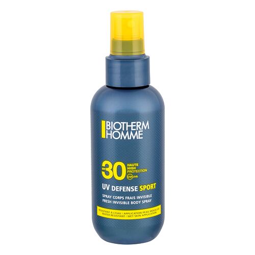 Opalovací přípravek na tělo Biotherm Homme UV Defense Sport Body Spray SPF30 125 ml