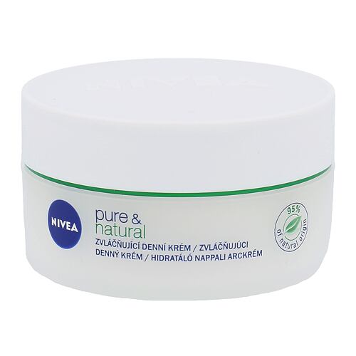 Denní pleťový krém Nivea Pure & Natural 50 ml poškozená krabička