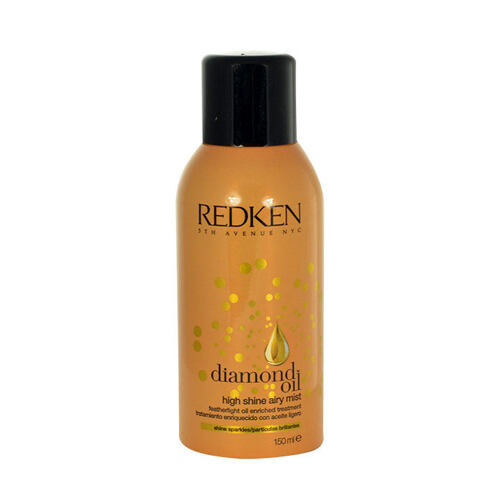 Pro lesk vlasů Redken Diamond Oil High Shine Airy Mist 150 ml poškozený flakon