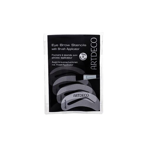 Pudr na obočí Artdeco Eye Brow Stencils With Brush Applicator 5 ks
