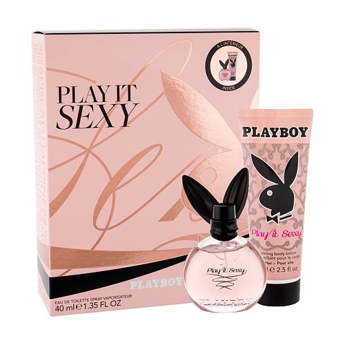 Toaletní voda Playboy Play It Sexy 40 ml poškozená krabička Kazeta