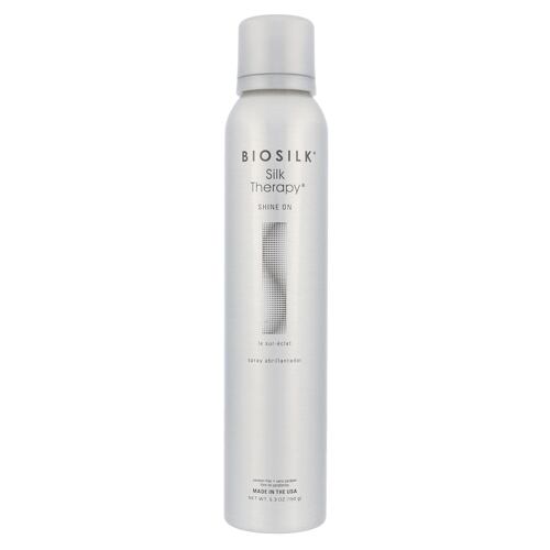 Pro lesk vlasů Farouk Systems Biosilk Silk Therapy Shine On Spray 150 g poškozený flakon