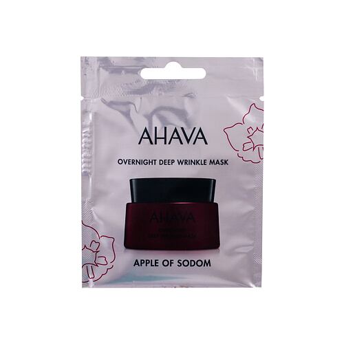 Pleťová maska AHAVA Apple Of Sodom Overnight Deep Wrinkle Mask 6 ml