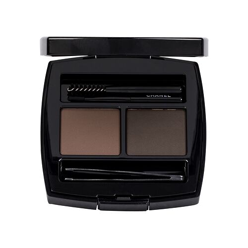 Set a paletka na obočí Chanel La Palette Sourcils De Chanel 4 g 50 Brun poškozená krabička