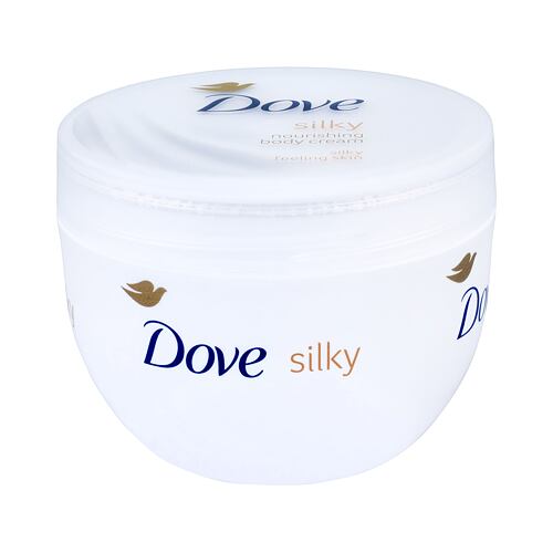 Tělový krém Dove Silky Nourishment 300 ml poškozený obal