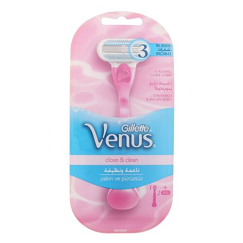 Holicí strojek Gillette Venus Close & Clean 1 ks poškozený obal