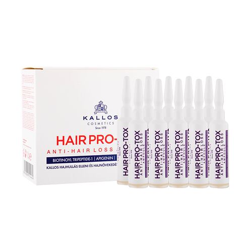 Přípravek proti padání vlasů Kallos Cosmetics Hair Pro-Tox Ampoule 10x10 ml poškozená krabička