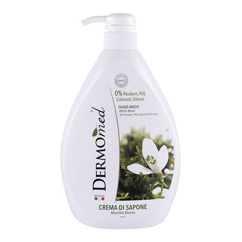Tekuté mýdlo Dermomed White Musk 1000 ml poškozený obal