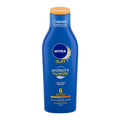 Opalovací přípravek na tělo Nivea Sun Protect & Hydrate Sun Lotion SPF6 200 ml