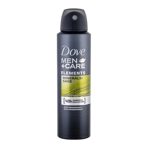 Antiperspirant Dove Men + Care Minerals + Sage 48h 150 ml poškozený flakon