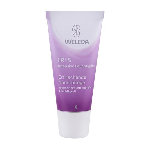 Noční pleťový krém Weleda Iris Hydrating Night 30 ml poškozená krabička